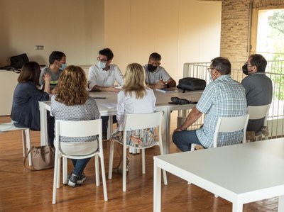 Postius ha mantingut una reunió amb els membres del consell de zona.