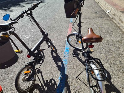 Les dues primeres bicicletes que s'han inscrit al Biciregistre.