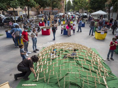 Les activitats infantils han estat protagonistes aquest matí festiu.