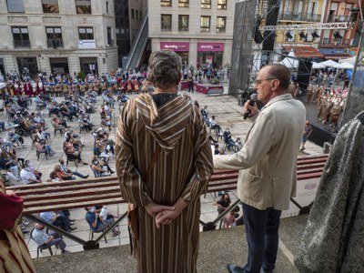 El paer en cap ha destacat el valor del diàleg i la negociació en el seu parlament.