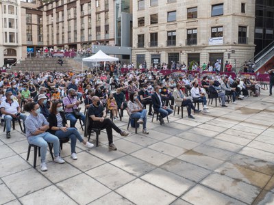 El públic ha seguit atentament l'espectacle.