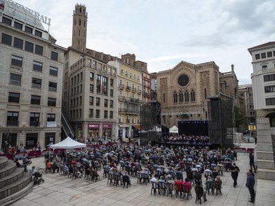 La Banda Municipal de Lleida ha proposat un concert de Festes de la Tardor lligat, íntimament, amb la literatura.