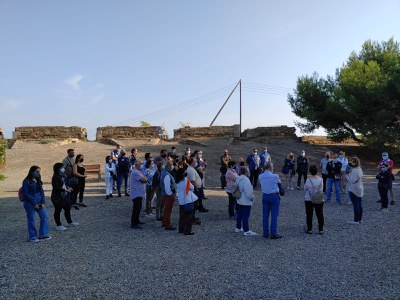 El Castells dels Templers, un altre dels indrets que han visitat.