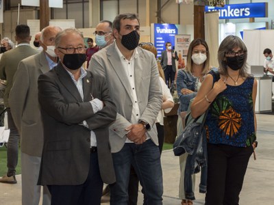 A l'acte també hi han assistit els tinents d'alcalde Sandra Castro i Paco Cerdà i el regidor de l'Horta, David Melé.