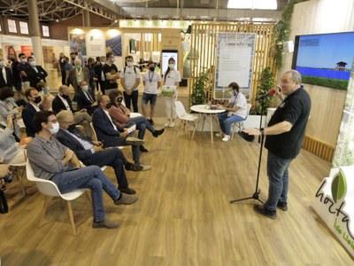 Andreu Ibáñez ha presentat el videojoc Simulador de Pagès.