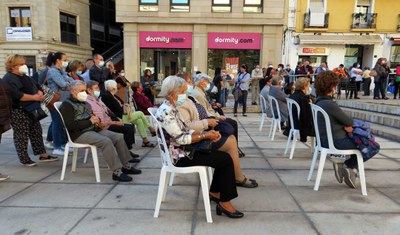 El programa d'actes s'ha desenvolupat a la plaça Sant Joan.