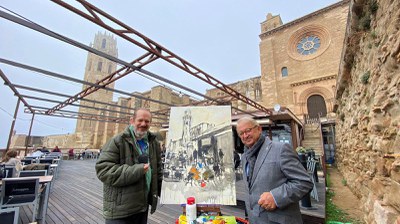 El concurs de pintura ràpida és un clàssic que ha arribat a la seva 21a edició.