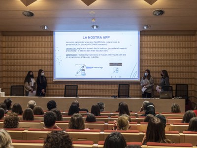 Les participants han presentat iniciatives vinculades a serveis socials, com una app amb informació sobre vacunació..