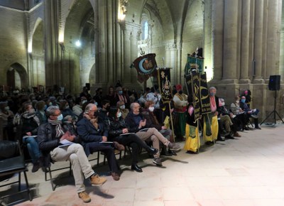 La trobada de les ambaixades ha tingut lloc a la nau central de la Seu Vella.