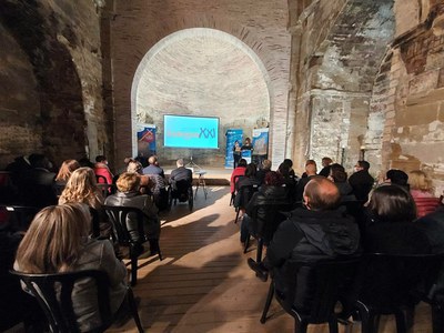 L'acte ha tingut lloc a Santa Maria de Gardeny, dins del complex de la comanda templera del turó.