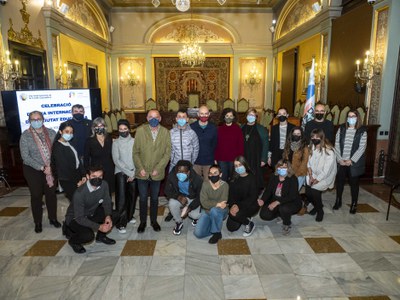 L'acte central del Dia Internacional de la Ciutat Educadora, al Saló de Sessions..