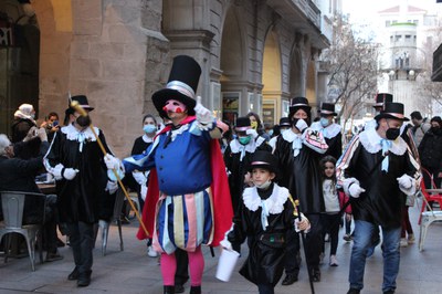 Tret de sortida al Carnaval 2022 de Lleida.