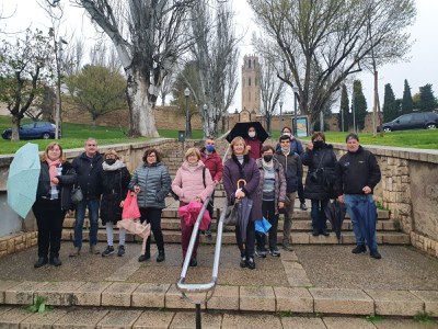 Turisme de Lleida també va programar el dissabte un 'tour' pel Centre Històric, amb parada al Dipòsit de l'Aigua.