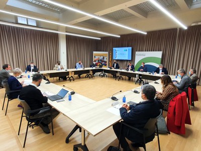 La reunió ha tingut lloc avui a la Diputació de Lleida.