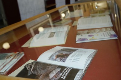 Exposició del cinquantenari del Premi del Llibre Agrari, que convoca Fira de Lleida en el marc de la Fira de Sant Miquel.