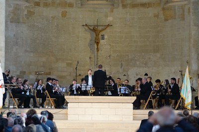 Concert de la Ilerband sota la batuta d'Adrià Urrea Mora.
