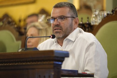 Intervenció del regidor no adscrit Sergio González.
