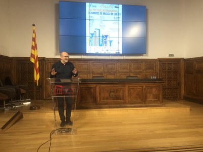 El regidor de Cultura, Ciutat i Transició Ecològica, Jaume Rutllant, ha participat en la presentació.