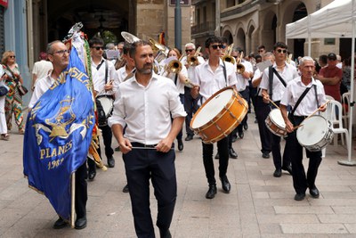 Desfilada de la Unión Musical de Planes.