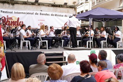 L'actuació del Centre Instructiu Musical Alfafar de València.