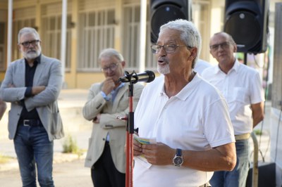 Alfredo Doya, el nou president dels Blocs Joan Carles, ha agraït la col·laboració de la Paeria.