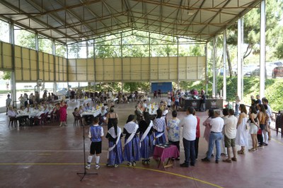 L'acte s'ha celebrat a la pista poliesportiva de les piscines de Raimat.