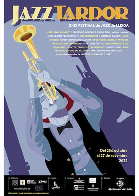 Cartell de la 29a edició del Jazztardor.