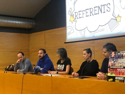 Eva Ledesma, Xavi Estrada, Lluís Cortés i Ramon Folguera, primers participants en aquesta iniciativa.