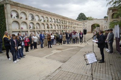 L'acte ha tingut lloc al Departament de Sant Jordi del Cementiri.