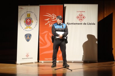 La Guàrdia Urbana de Lleida ha participat directament en aquesta iniciativa.