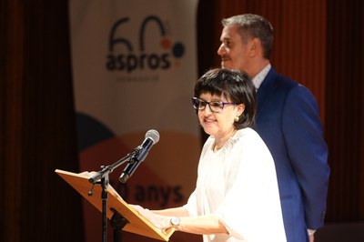 Rosa Mejón i Enric Herrera han intervingut en nom de la Fundació.