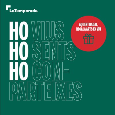 LaTemporada Lleida dona inici a la campanya “Aquest Nadal regala Arts en Viu”.