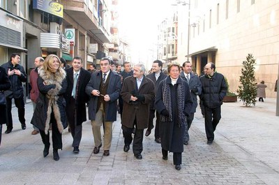 Lleida ha guanyat un nou passeig peatonal a Pi i Margall.