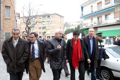 Recorregut pels carrers del barri.