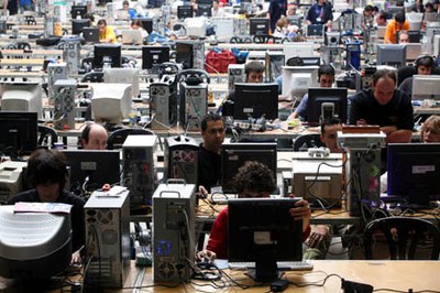 Més de 500 participants prenen part en la Lan Party.