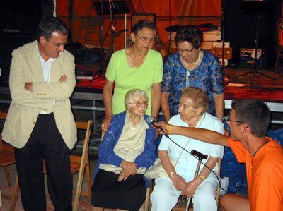 La partida ha homenatjat els seus veïns més ancians.