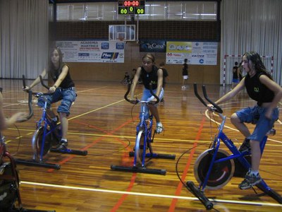 Esport al pavelló de Pardinyes, dins del Megajoc..