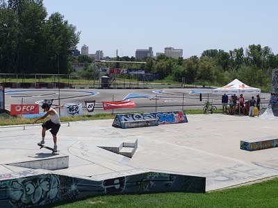 La quarta parada de la modalitat Street de la Lliga Catalana d’Skateboarding s'ha disputat a l’skatepark de Pardinyes.