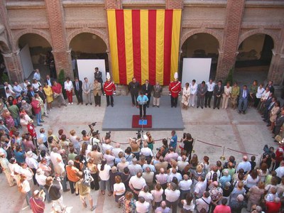 Xavier Macià ha reivindicat la preservació i ús de la llengua catalana.