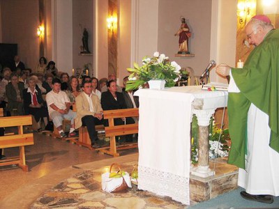 El bisbe ha oficiat la tradicional missa en honor de la patrona.