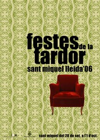 Cartell de les Festes de la Tardor 06.