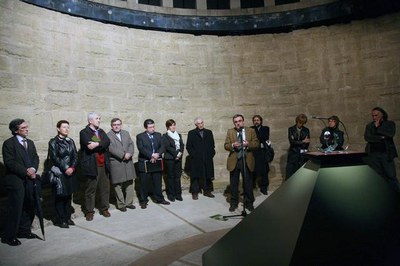 L'exposició Leandre Cristòfol. Peix damunt la platja va ser inaugurada ahir a la sala municipal de Sant Joan..