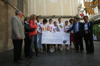 L'equip del Joan Oró ha guanyat el primer premis.