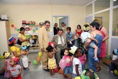 L'atenció als infants ha estat un dels objectius de Villafañe al capdavant de la regidoria..