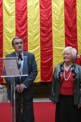 Ros ha destacat en el seu discurs la construcció de Catalunya des de Lleida.