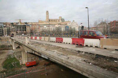 Imatge d'arxiu de l'inici de les obres de la primera fase.