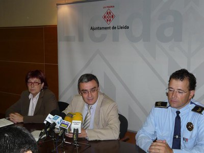 L'alcalde ha informat de l'operació duta a terme per la Guàrdia Urbana.