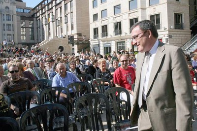 Després s'ha celebrat un festival de jota a la plaça Sant Joan.