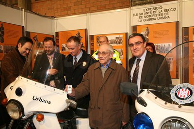 Lleidantic inclou l'exposició del cos de motoristes de la Urbana.