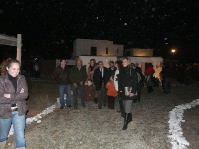 Més de 200 figurants participen en el Pessebre Vivent de Lleida.